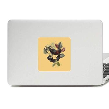 Imagem de Adesivo de vinil para laptop e decoração de policarbonato com folhas de flor, folhas de flor de água