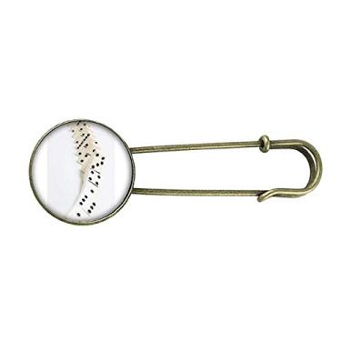 Imagem de Pai Gow Domino Gambling Foto Broche de Metal Retrô Joias