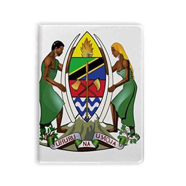 Imagem de Diário de capa macia com emblema nacional da Tanzânia África