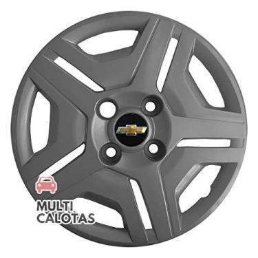 Imagem de Calota Miolo Centro Roda S10 Pitbull Blazer 2000/02 Cromado