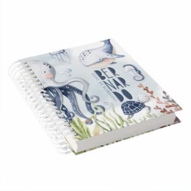 Imagem de CADERNETA DE VACINAÇÃO PERSONALIZADA FUNDO DO MAR MENINO