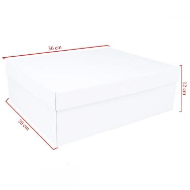 Imagem de Caixa Grande De Papelão Pacote com 50 Unidades Embalagens 36cm x 30cm x 12