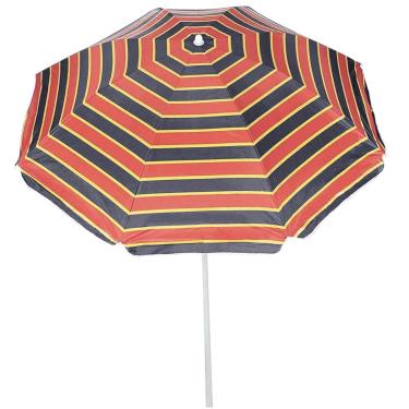 Imagem de Guarda-sol Alma de Praia Ipanema Vermelho com Listras Cinza-Masculino