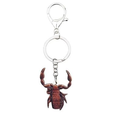 Imagem de ZALTAS Porta-chaves Scorpion Porta-chaves Bijuterias Para Mulheres E Meninas Bolsa Para Carro E PingentesMulticolr