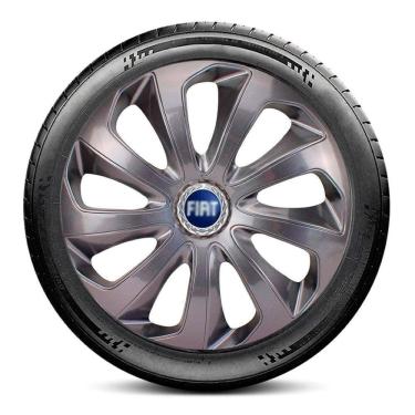 Imagem de Calota LC121 Fiat Aro 15 Grafite Velox Escolha o carro