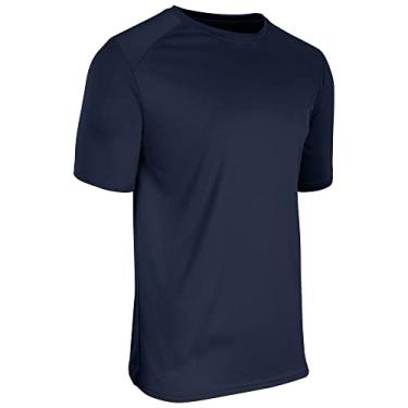 Imagem de Camiseta Champro adulto Leader, Azul marino, X-Large