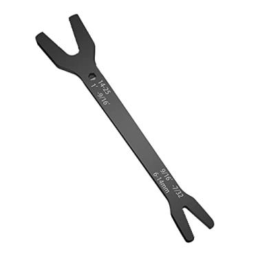 Imagem de beertoy Chave dupla para cabeça 6-25 mm chave de aço carbono chave de aço carbono ferramenta de reparo de chave de ranhura em V para oficina doméstica ferramenta de chave multifuncional