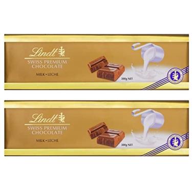 Imagem de Chocolate Lindt Premium, Ao Leite, 2 barras de 300g