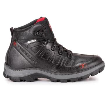 Imagem de Coturno Bota Masculino Adventure Shoes Em Couro Troller T4 (44, Preto)