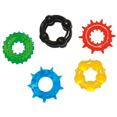 Imagem de Orion Kit Anéis Penianos Coloridos Silicone Erotic Point Colorido