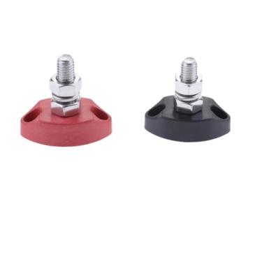 Imagem de ＫＬＫＣＭＳ Kit de Poste de Energia Isolado com Conexão Rápida, Preto Vermelho 6mm