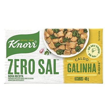 Imagem de Caldo KNORR Zero Sal Galinha 48 g 6 cubos