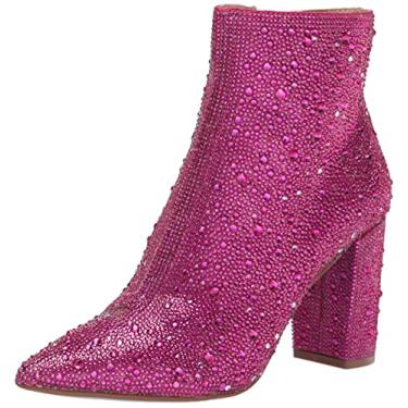 Imagem de Betsey Johnson Bota feminina de cano curto Sb-Cady, Fúcsia, 35