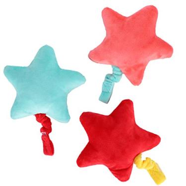Imagem de Brinquedo para mordidas de cachorro, brinquedo não tóxico de 3 peças para animais de estimação, confortável para trem de cães Animal de estimação limpo para animais de estimação.