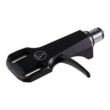 Imagem de Audio-Technica AT-HS6BK | Headshell Profissional AT-HS6BK para Cápsulas de Vinil, Preto