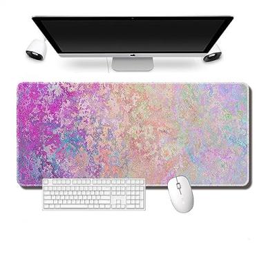 Imagem de Teclado de jogo, computador, notebook, mesa de mesa, mouse pad grande universo