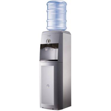 Imagem de Bebedouro De Garrafão 2,6 Litros Inox-fumê Stille Master Begel Bebedouro De Coluna 220v