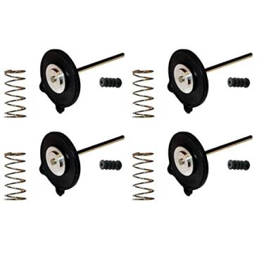 Imagem de Kit de reparo de carburador de carburador de diafragma de bomba aceleradora para CBX750 K F C SC CBX 1000 Super Sport 1979-1982 CB 650 RC05 CBX (conjunto com 4)