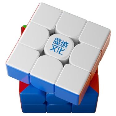 Imagem de CuberShop Moyu WRM V9 20 Magnets Ball Core (UV Coated) MagLev Stickerless Speed Cube, 3x3 UV, WRM 2024 (Magic Clothes Version)