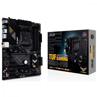 Imagem de Placa Mãe Asus tuf Gaming Para amd AM4 B550-PRO 4xDDR4 atx