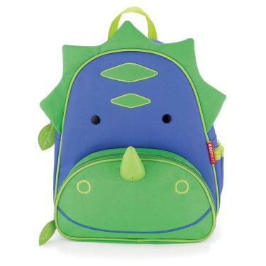 Imagem de Mochila Infantil Dino Zoo Skip Hop Espaçoso e Forro Fácil de Limpar
