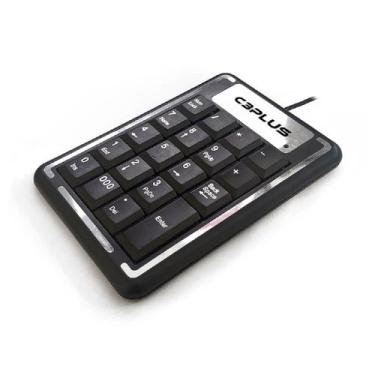 Imagem de Teclado Numerico Usb Com Fio Para Notebook Pc Computador - C3tech