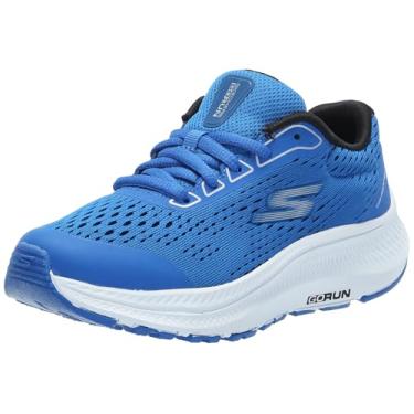 Imagem de Skechers Tênis masculino Go Run Consistent 2.0, Azul/preto, 12 Little Kid