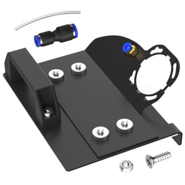 Imagem de Suporte de esmerilhadeira angular para corte de chanfro de 45°, ferramenta de chanfradura de azulejo de 45 graus compatível com rebarbadoras de 100 tipos