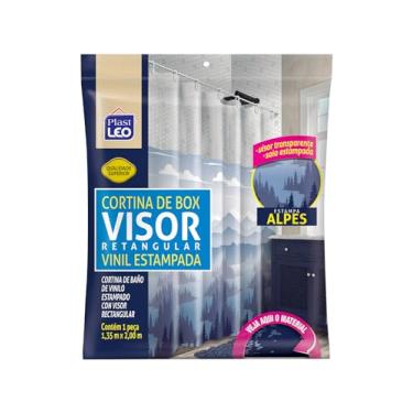 Imagem de Cortina para Box ALPES Visor Cristal (1,35x2,00m) | Plast Leo (Ref.: 623-F)