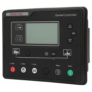 Imagem de Módulo Controlador de Função AMF Display LCD Controlador de Gerador Eletrônico Controle de Interface Multilíngue para Geração de Energia