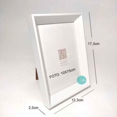 Imagem de Porta Retrato Basic Tokyo Design Moldura Mdf 10X15cm