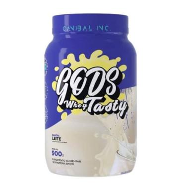 Imagem de Gods Whey Tasty - Whey Protein Concentrado - Isolado - Hidrolisado - 900g pote - Sabor Leite