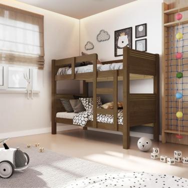 Imagem de Beliche Infantil Madri Conquista Móveis - Cacau