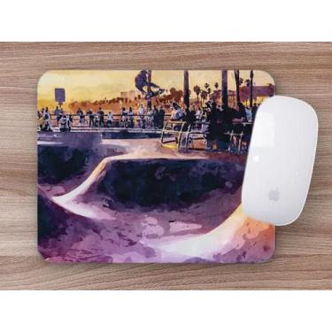 Imagem de Mouse Pad Emborrachado Personalizado Skate SK8 Skateboarding - Deluzz,