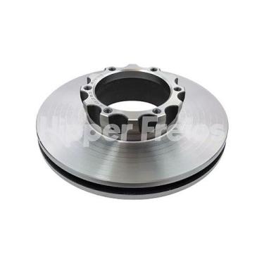 Imagem de Par Disco Freio Caminhão 712C Dianteiro Ventilado Sem Cubo 312Mm 6 Fur