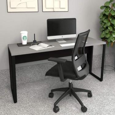 Imagem de Mesa Escrivaninha Industrial 1,50m CS Pre Pés Metal F5 - F5 Office G, 