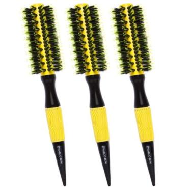 Imagem de 3UN Escova Thermal Ceramica Basic Yellow 47MM Marco Boni