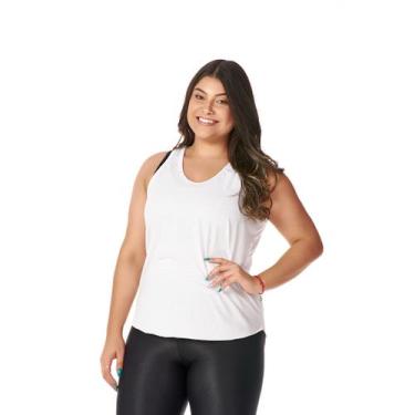 Imagem de Regata Feminina Casual Confortável  Lisa Esportiva P/Trabalho Academia