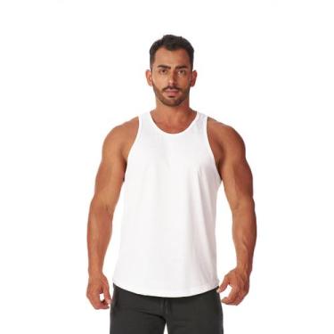 Imagem de Regata Tradicional Academia Masculina Esportiva Caminhada Corrida Leve
