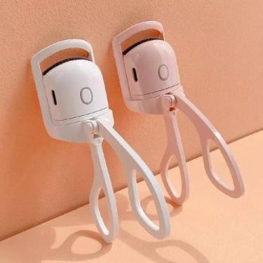 Imagem de Curvador de cílios elétrico aquecido recarregável USB multiuso - Filó 