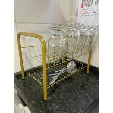 Imagem de Escorredor De Louça Beliche - Império Roma , Dourado