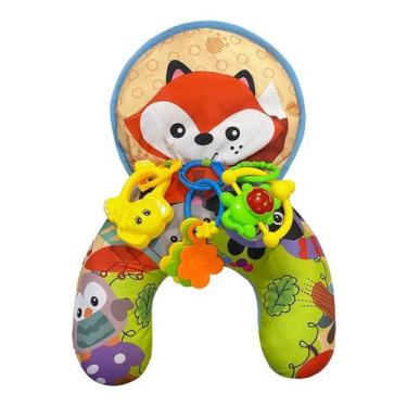 Imagem de Brinquedo Almofadinha Conforto Bebe Com Mordedor Acessórios Zoop Toys 