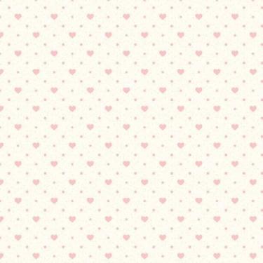 Imagem de Papel Parede Adesivo Amarelo Corações Vermelhos Decorativo - LRP