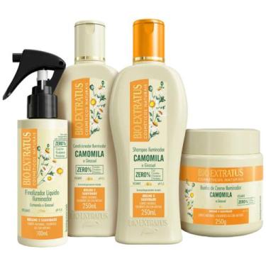 Imagem de Kit Camomila Completo 4 itens Bio Extratus - BIOEXTRATUS