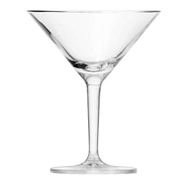 Imagem de Schott Zwiesel Barra básica projetada pelo mundialmente renomado Mixologist Charles Schumann Tritan Crystal Glass, copo de coquetel tradicional Martini, 167 g, conjunto de 6