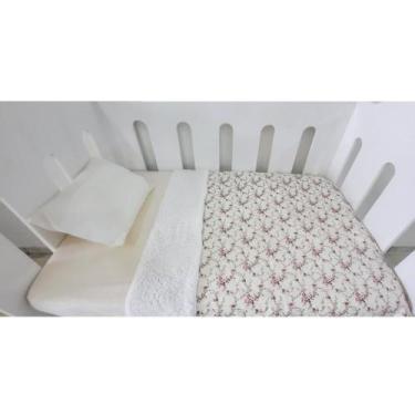 Imagem de Coberdrom Para Bebê Edredom Com Sherpa Para Berço Várias Estampas- LC 