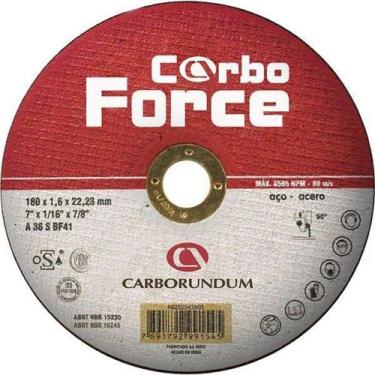 Imagem de Disco de Corte Carboforce 4.1/2 Pol. Carborundum