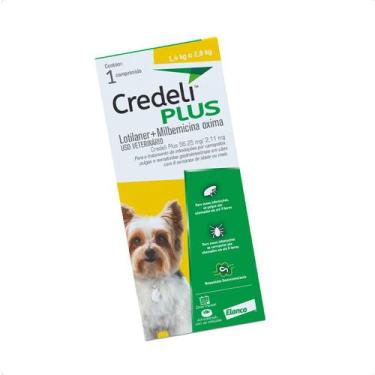 Imagem de Credeli Plus Elanco para Cães de 1,4 a 2,8kg - 1 Comprimido