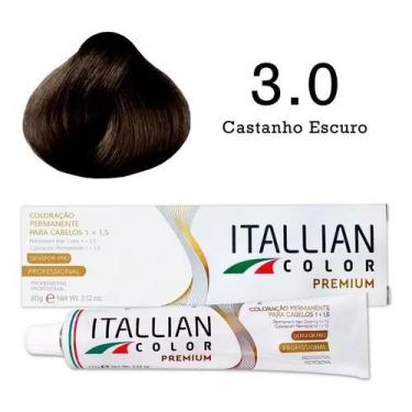 Imagem de Coloração 3.0 Castanho Escuro  Itallian Color