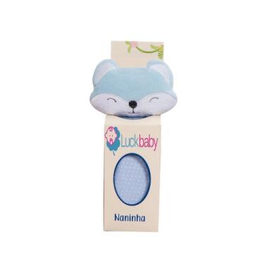 Imagem de Paninho Naninha Bichinho Porta Chupeta Bebe Pelúcia - Lalu enxovais, R